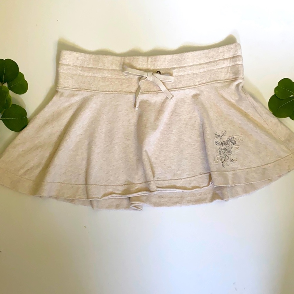 Abercrombie & Fitch jersey knit skater skirt